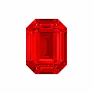 Swarovski 4600 - Rectangle Octagon Fancy Stone - 14 x 10mm - Light Siam F