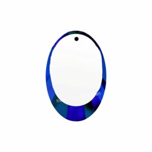 Swarovski 6120 – Oval Crescent Drop - 32mm - Heliotrope Z