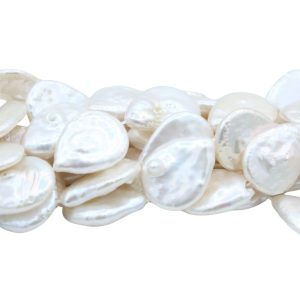 Freshwater Pearl - Drop - 18 x 13mm - 38cm Strand