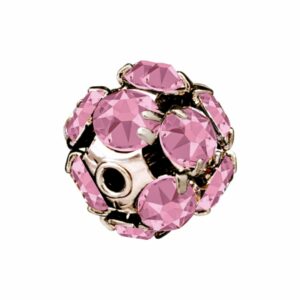 Swarovski 147510 - Rondelle Ball - Round - 10mm - Light Rose / Gold