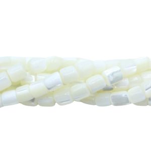 Mother Of Pearl – Barrel – 5mm - 40cm Strand