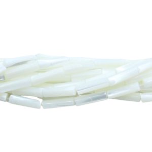 Mother Of Pearl – Tube – 14mm - 40cm Strand