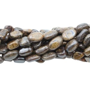 Bronzite – Tumblestone – 5 to 8mm - 39cm Strand