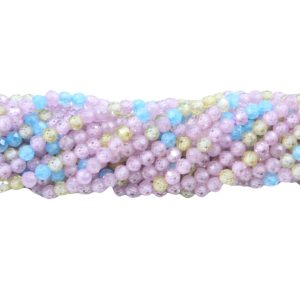 Cubic Zirconia – 3mm Faceted - 37cm Strand - Mix A