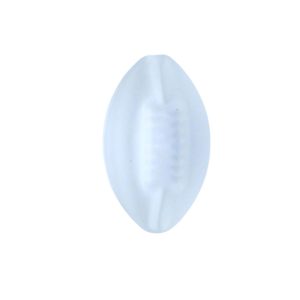 Swarovski 6385/4 - Football Drop Pendant - 28 x 17mm - Crystal Matt Finish