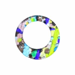Murano Glass – Pendant - Donut – 50mm – I