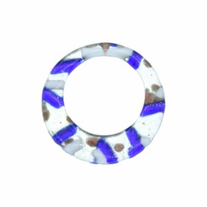 Murano Glass – Pendant - Donut – 50mm – C
