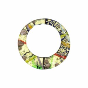 Murano Glass – Pendant - Donut – 50mm – Q