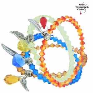 Swarovski Crystal Bead / Charm – Stretch Bracelet