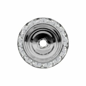 Swarovski 177420 - Rondelle Button - 20mm - Crystal / Rhodium