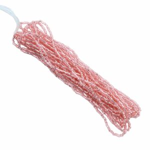 Seed Bead Hank - 11/0 - Preciosa - Solgel Light Pink Silverlined - 18 grams