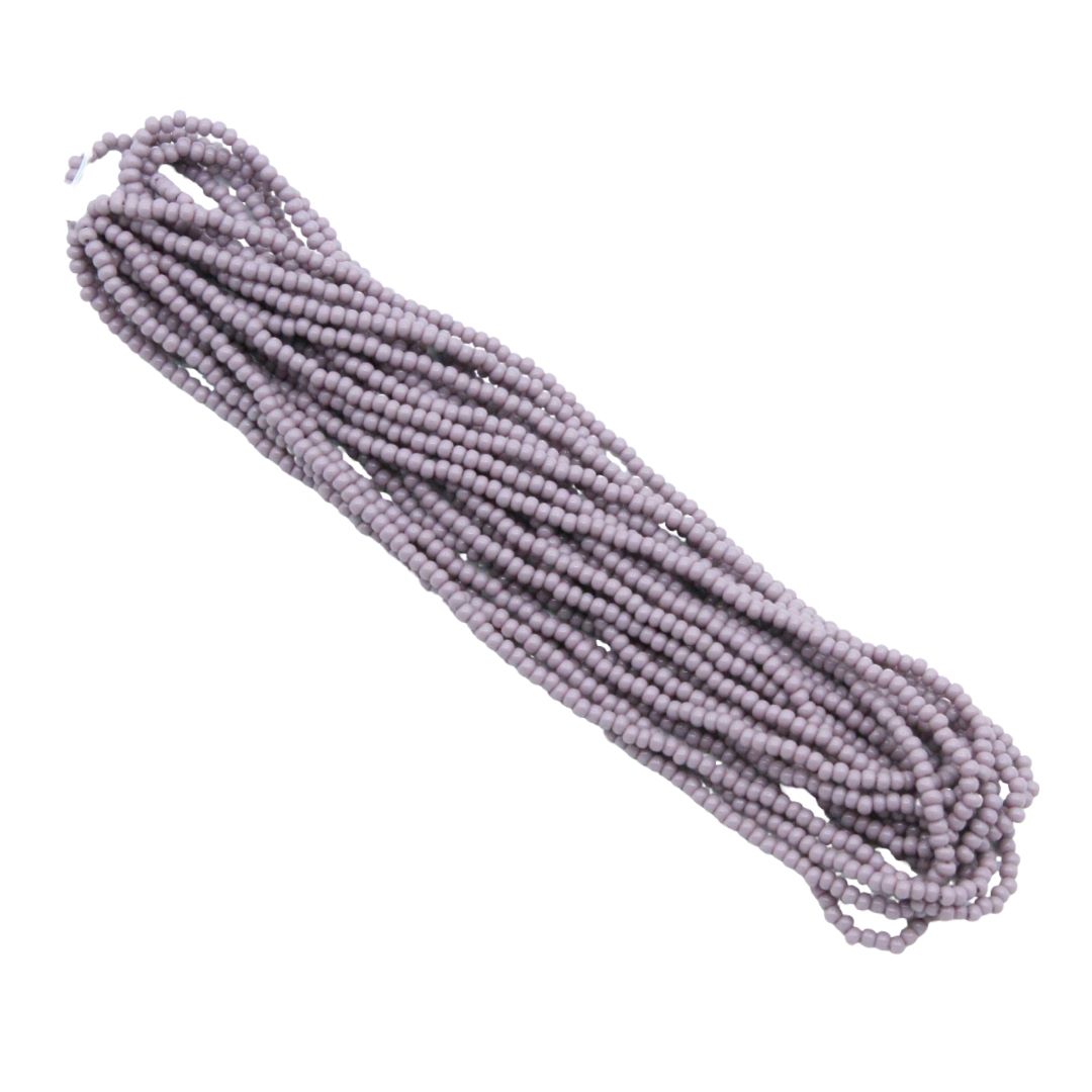Seed Bead Hank - 11/0 - Preciosa - Light Purple Opaque - 18 grams