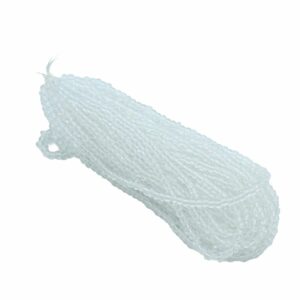 Seed Bead Hank - 6/0 - Preciosa - Crystal Transparent - 71 grams