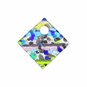 Murano Glass – Pendant - Diamond – 56mm – C