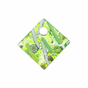 Murano Glass – Pendant - Diamond – 56mm – M