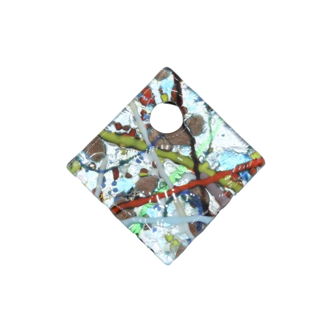 Murano Glass – Pendant - Diamond – 56mm – G