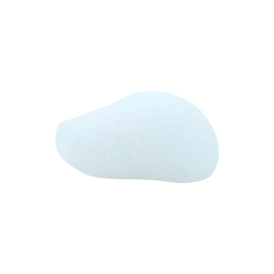 Murano Glass – Nugget – 13mm – Matte White