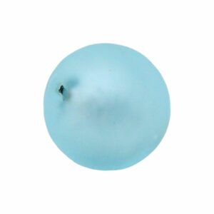 Murano Glass – Round – 16mm – Matte Aqua