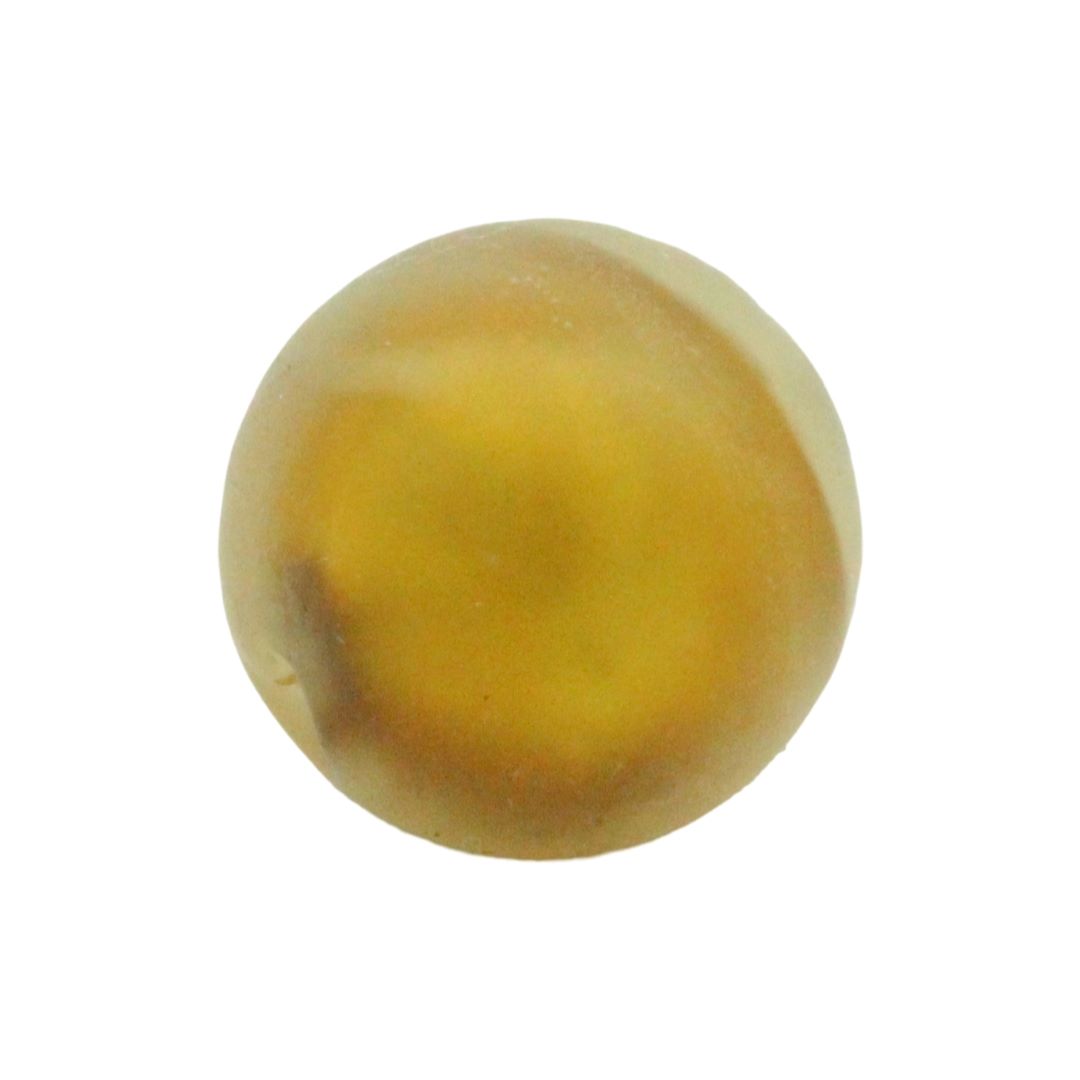 Murano Glass – Round – 16mm – Matte Gold