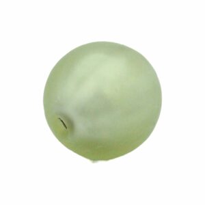 Murano Glass – Round – 16mm – Matte Green