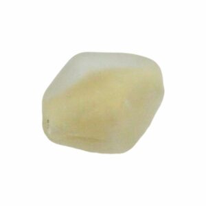 Murano Glass – Flat Diamond – 15mm – Matte Gold