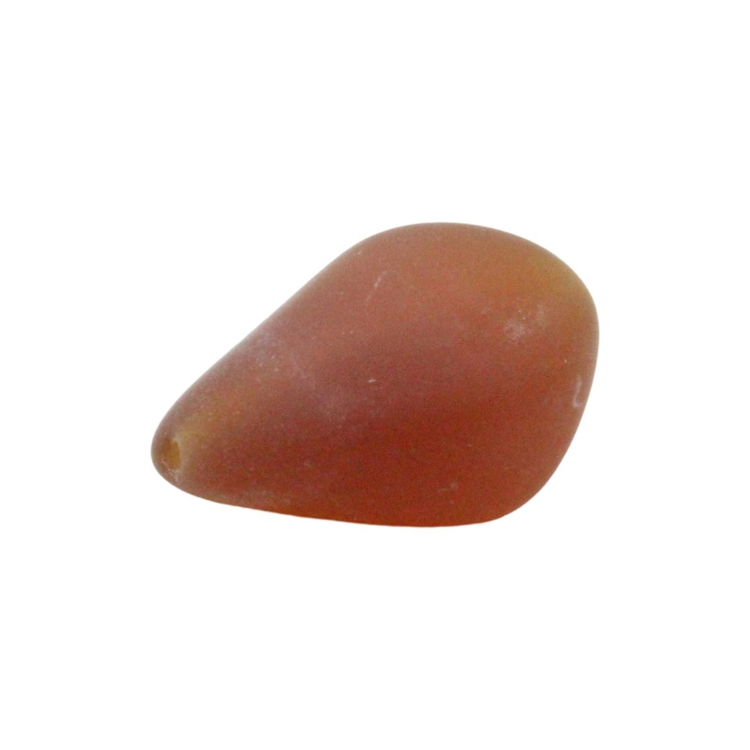 Murano Glass – Nugget – 25mm – Matte Amber