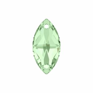 Navette - Sew On - 18 x 9mm - Peridot F - ECO Range