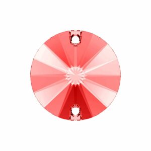 Rivoli - Sew On - 14mm - Neon Electric Orange F - ECO Range