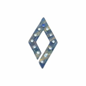 Murano Glass – Pendant - Diamond / Crystal - 54mm – Moonlight