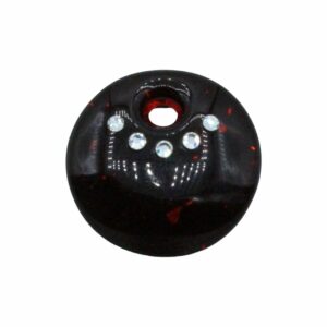 Murano Glass – Pendant - Round / Crystal - 30mm – Siam