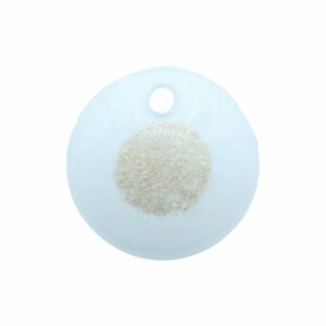 Murano Glass – Pendant - Round - 50mm – White