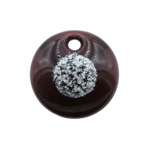 Murano Glass – Pendant - Round - 50mm – Purple