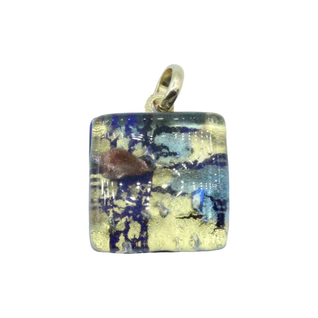 Murano Glass – Pendant - Square - 21mm – G
