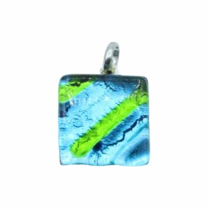 Murano Glass – Pendant - Square - 21mm – W