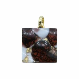 Murano Glass – Pendant - Square - 21mm – T