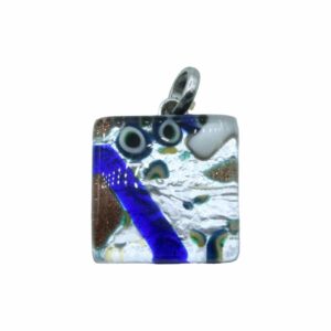 Murano Glass – Pendant - Square - 21mm – P