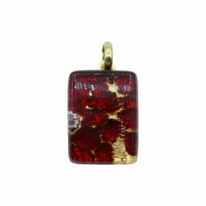 Murano Glass – Pendant - Rectangle - 21mm – B