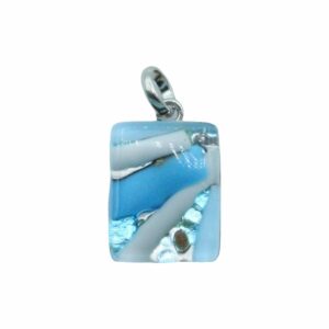 Murano Glass – Pendant - Rectangle - 21mm – A