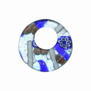 Murano Glass – Pendant - Donut - 34mm – E