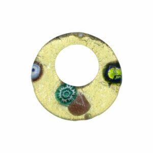 Murano Glass – Pendant - Donut - 34mm – I