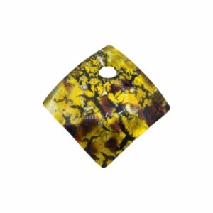 Murano Glass – Pendant - Arched Diamond - 42mm – B