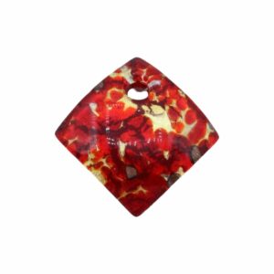 Murano Glass – Pendant - Arched Diamond - 42mm – I