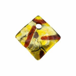 Murano Glass – Pendant - Arched Diamond - 42mm – H