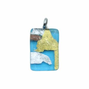 Murano Glass – Pendant - Rectangle - 30mm – X