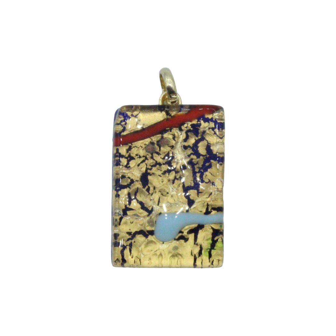 Murano Glass – Pendant - Rectangle - 30mm – L