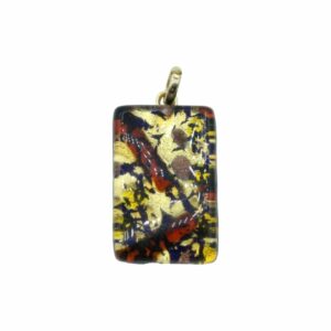 Murano Glass – Pendant - Rectangle - 30mm – I