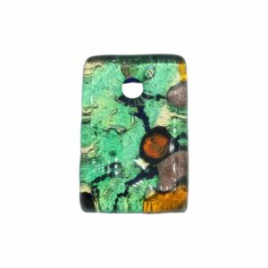 Murano Glass – Pendant - Rectangle A - 30mm – E