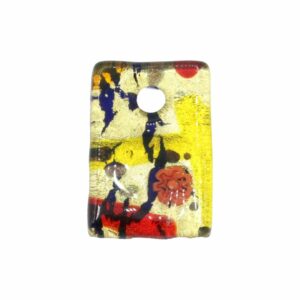 Murano Glass – Pendant - Rectangle A - 30mm – D