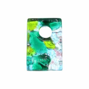 Murano Glass – Pendant - Rectangle A - 30mm – C