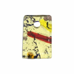 Murano Glass – Pendant - Rectangle A - 30mm – B